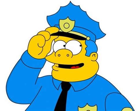 cop from simpsons|officer wiggins simpsons.